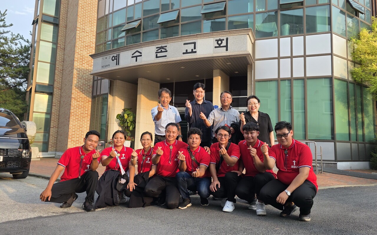 예수촌교회 태국목회자들 방문